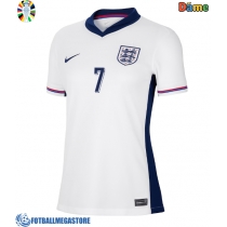 Fotballdrakt Dame England Bukayo Saka #7 Hjemmedrakt EM 2024 Kortermet